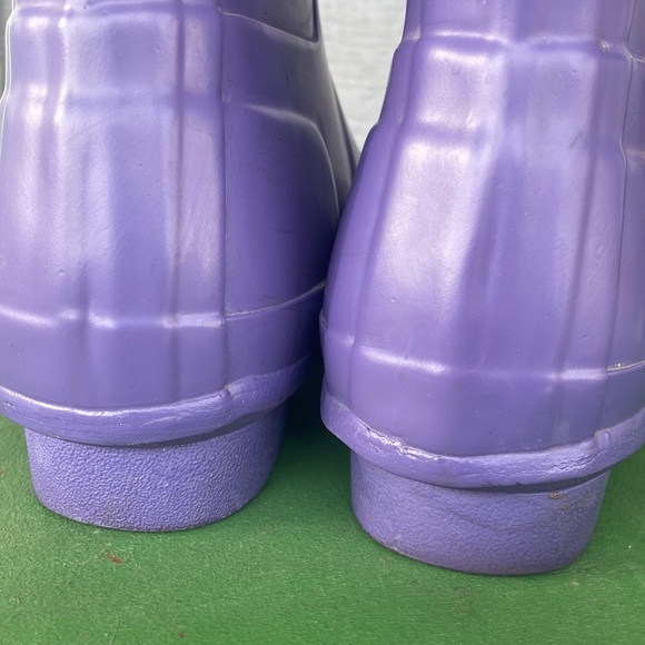 Hunter Purple Rain Boot Women’s size 5m / 6f - Picture 12 of 16